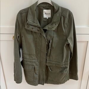 Madewell Army Green Utility Jacket